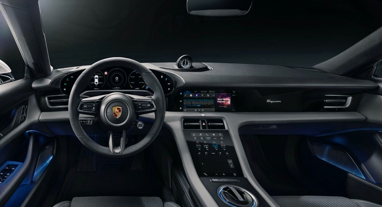 Porsche Taycan Apple Podcasts integration 0