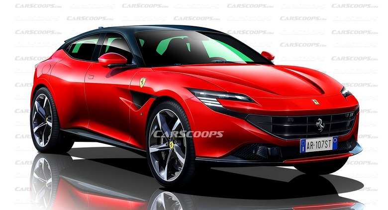 Ferrari Purosangue SUV CarScoops 4