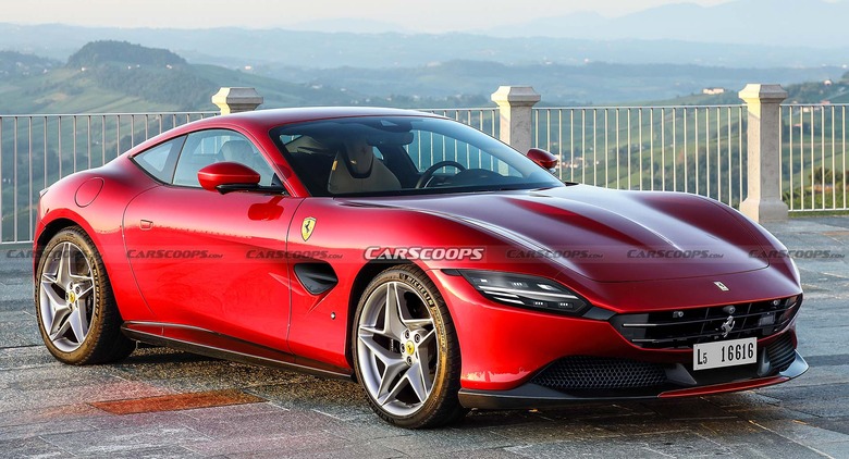 Ferrari Roma render 5