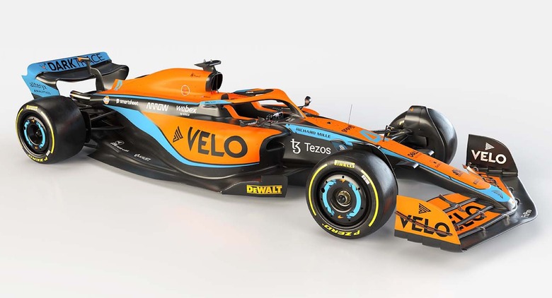 McLaren 2022 F1 car