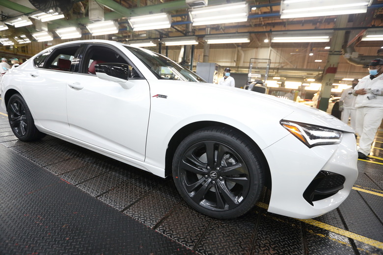 Acura TLX production