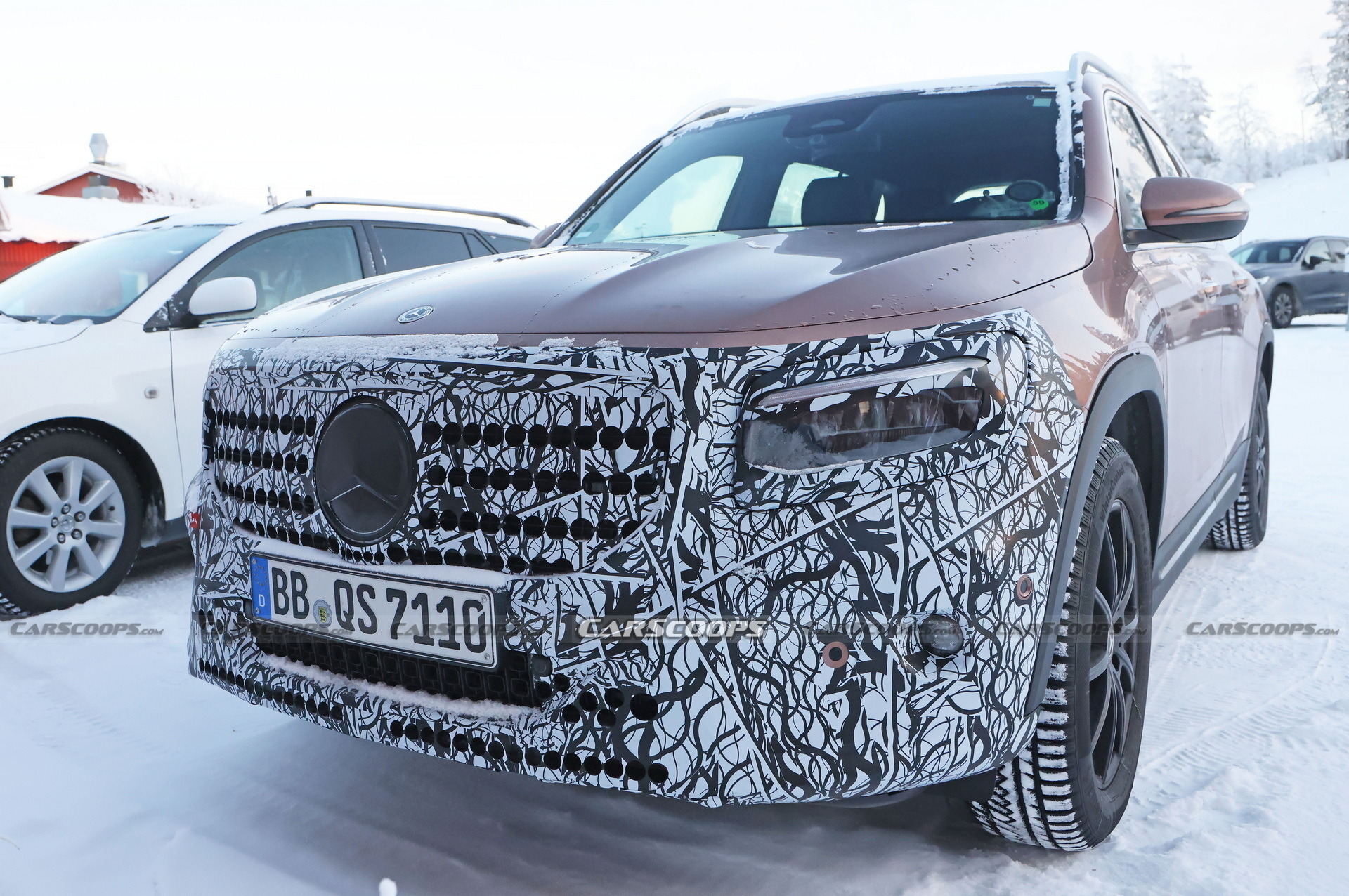 Mercedes GLB facelift Scoop (12)