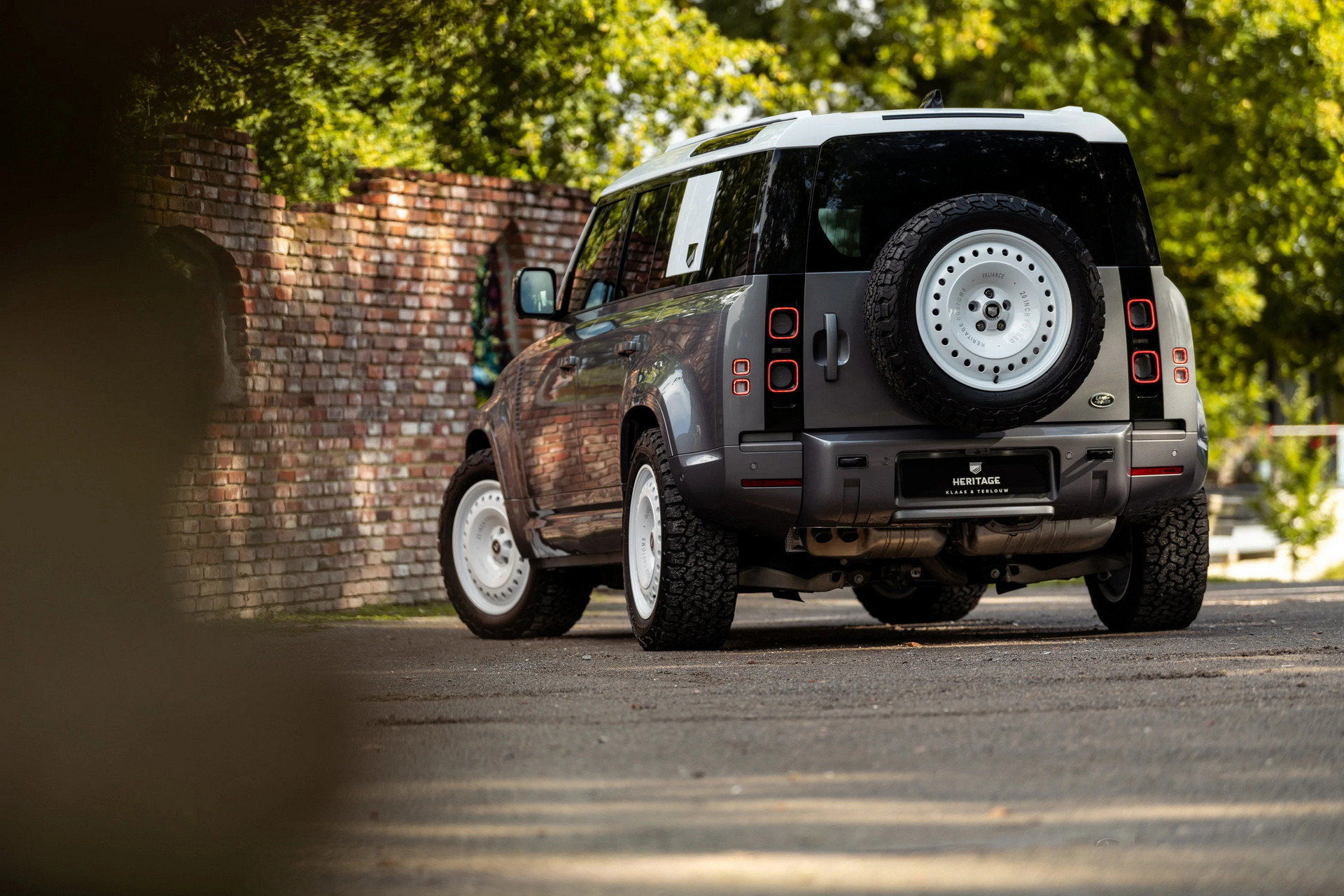 Land Rover Defender With Heritage Customs Valiance Wheels (26)