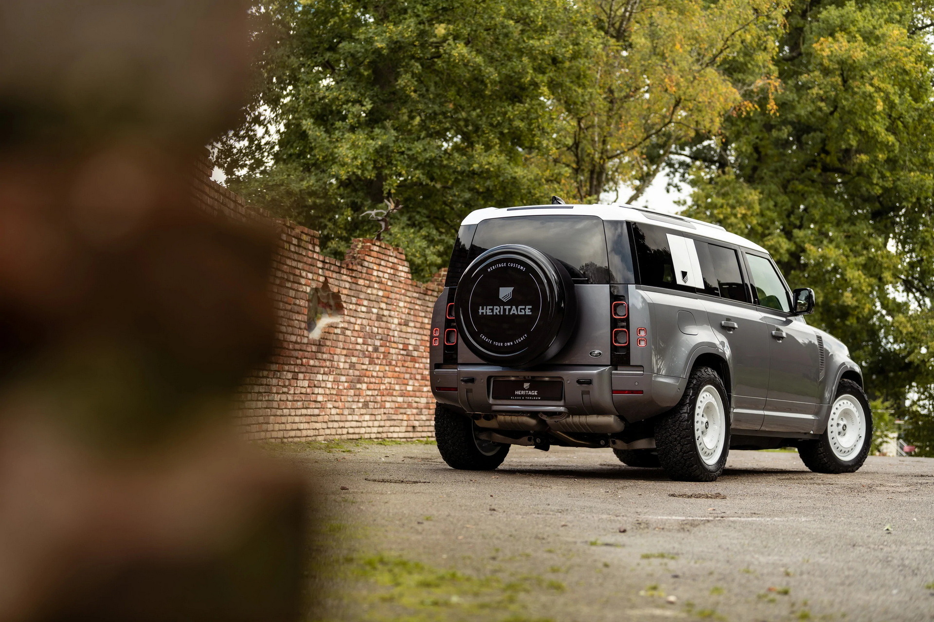 Land Rover Defender With Heritage Customs Valiance Wheels (28)