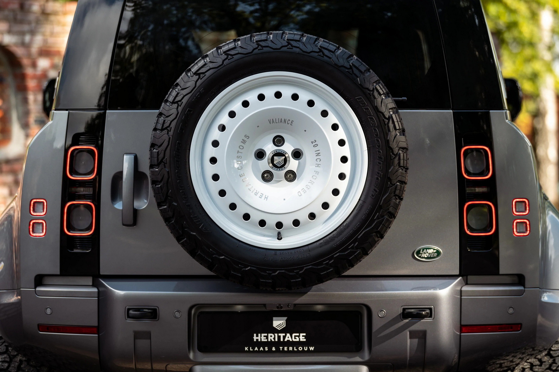 Land Rover Defender With Heritage Customs Valiance Wheels (30)