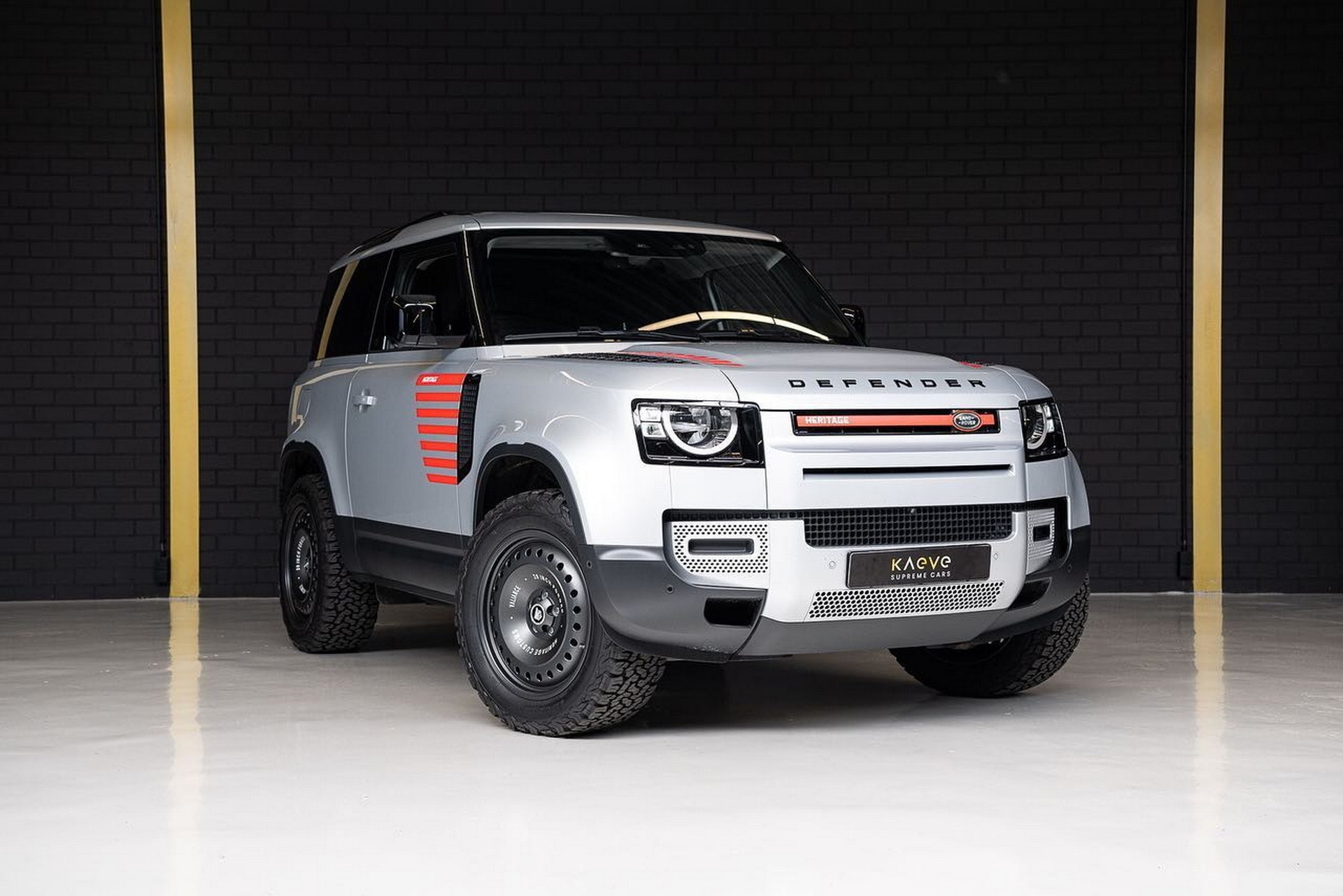 Land Rover Defender With Heritage Customs Valiance Wheels (37)