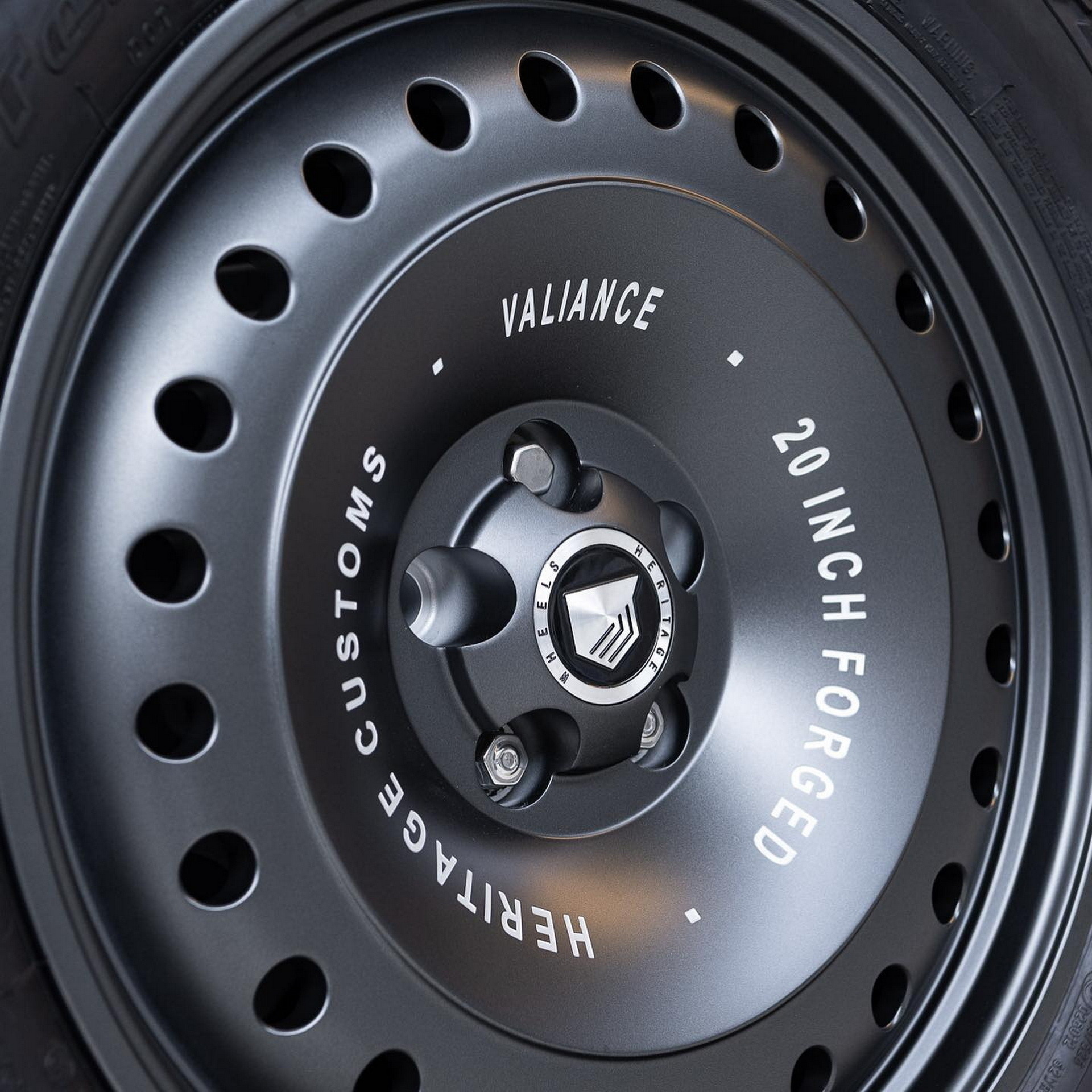 Land Rover Defender With Heritage Customs Valiance Wheels (47)