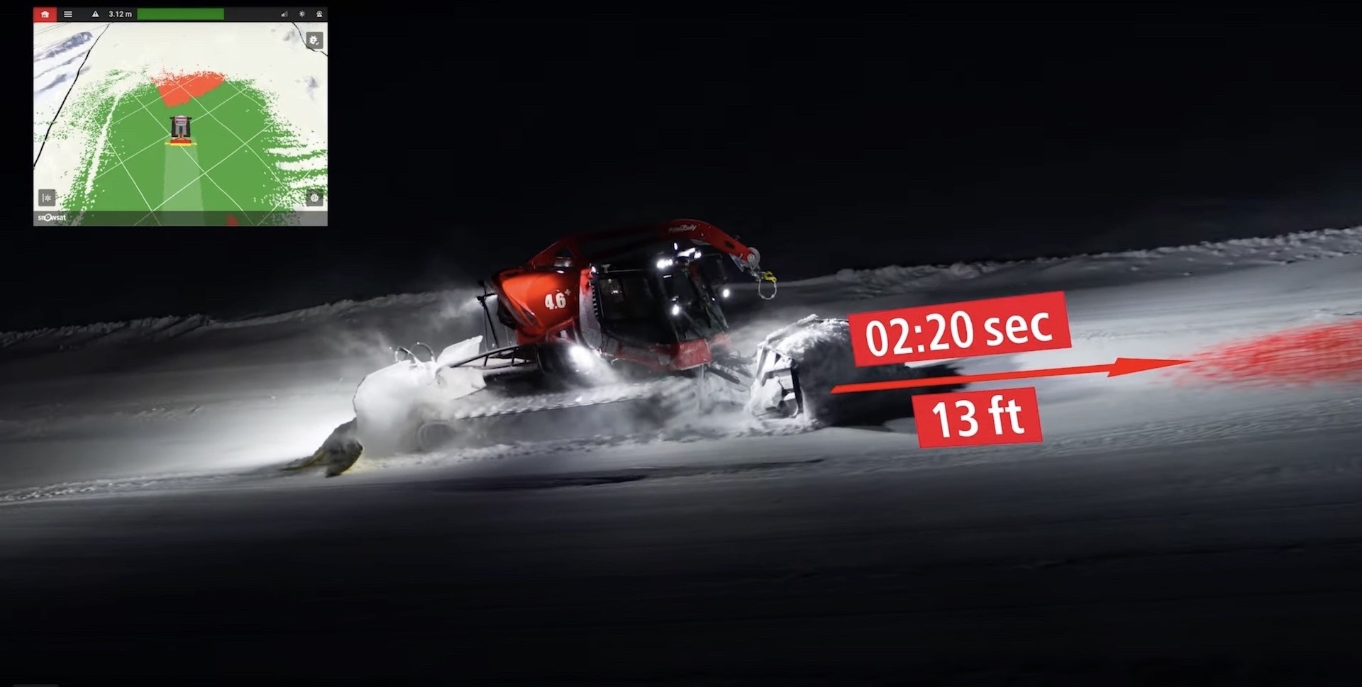 PistenBully Snowsat snowcat groomer 00006