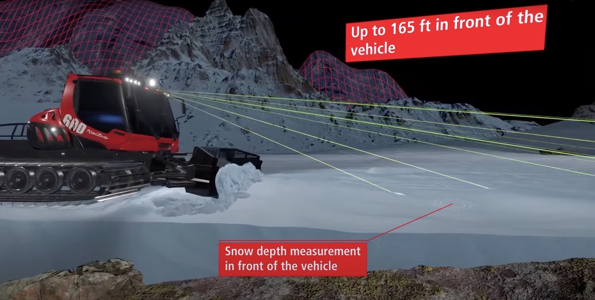PistenBully Snowsat snowcat groomer 00007