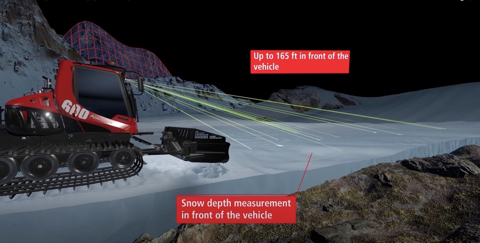 PistenBully Snowsat snowcat groomer 00008
