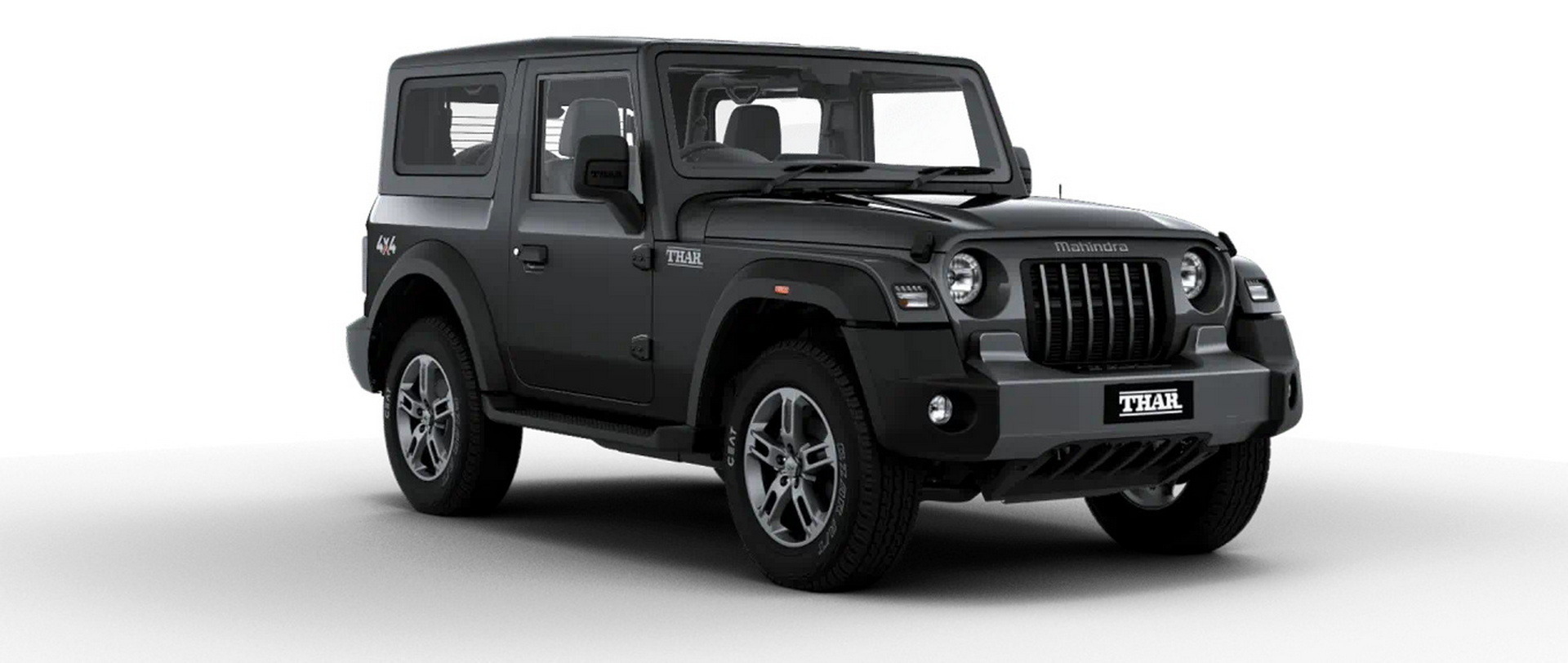 Mahindra Thar Colors - Deep Grey