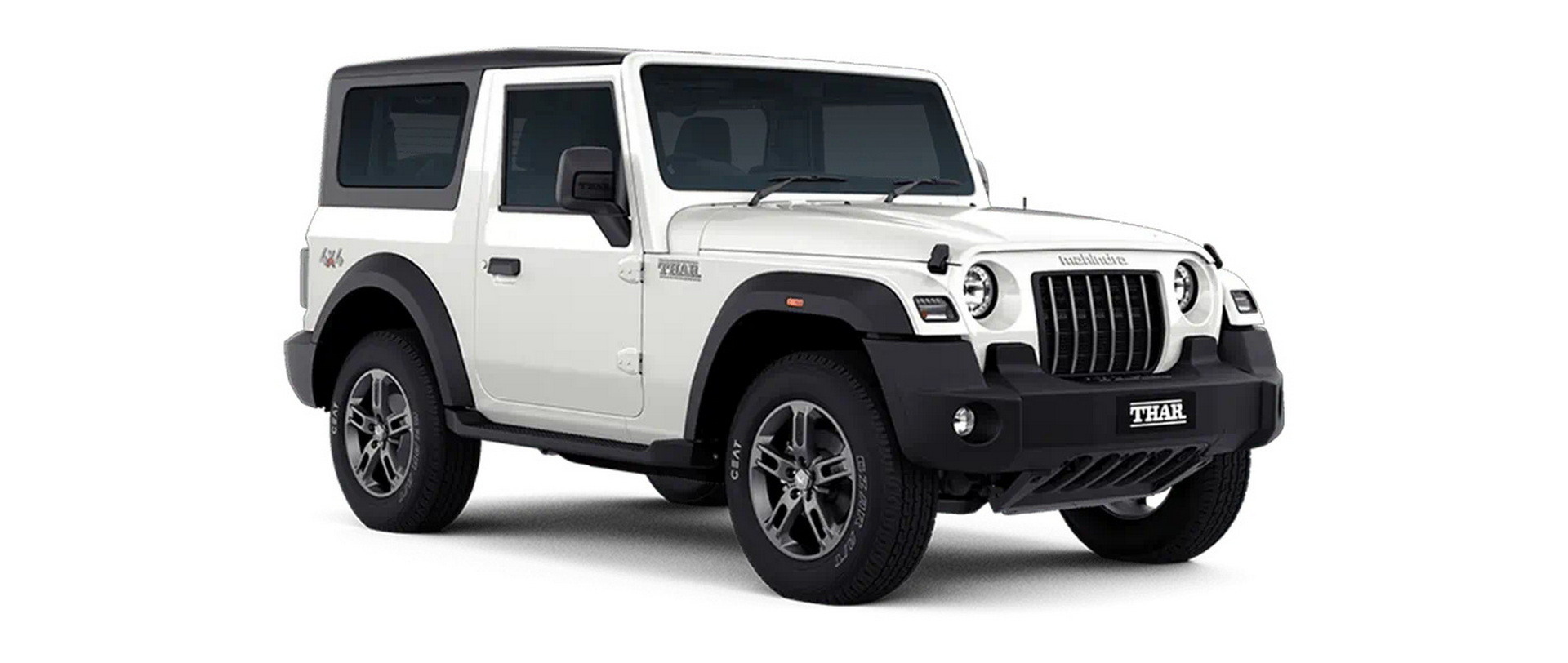 Mahindra Thar Colors - Everest White