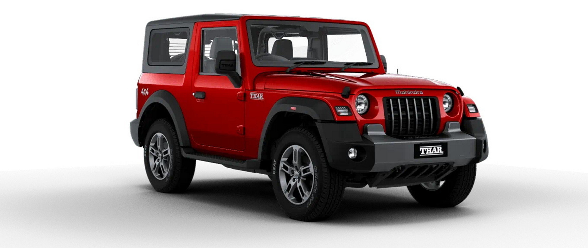 Mahindra Thar Colors - Rage Red