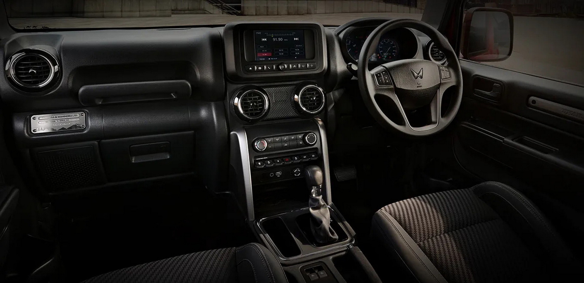 Mahindra Thar Interior (1)