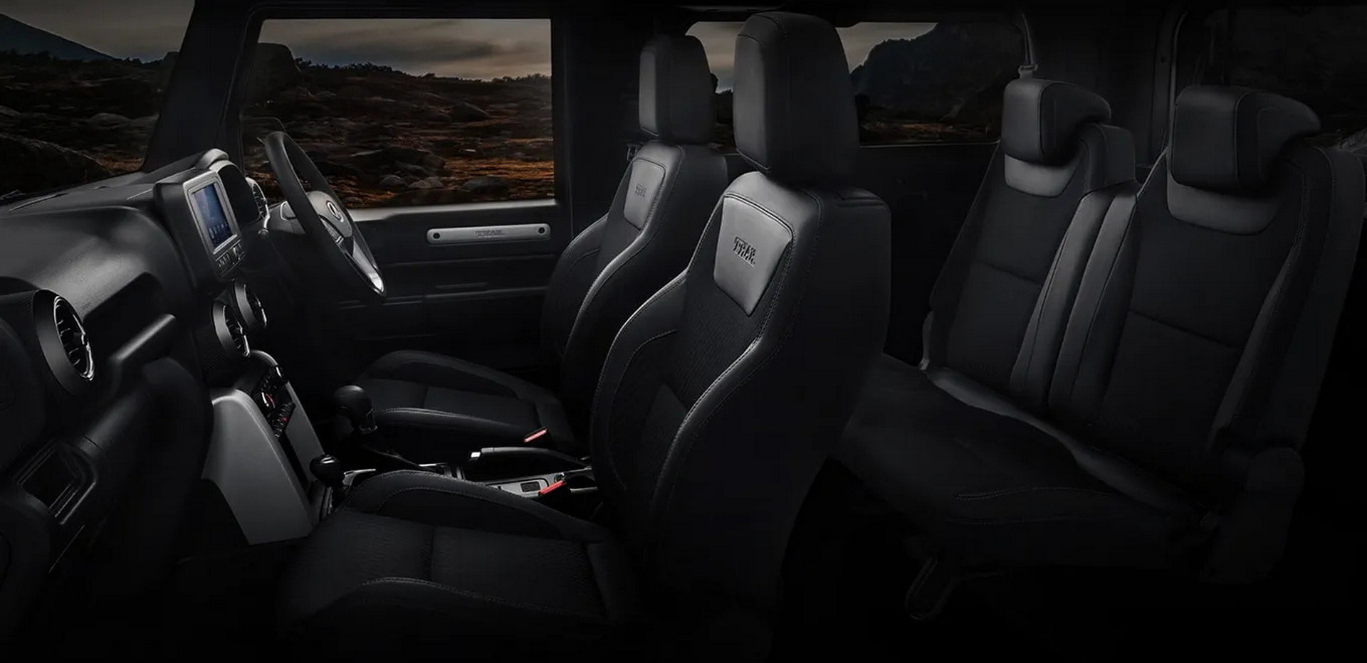Mahindra Thar Interior (2)