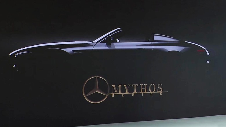 Mercedes SL Speedster Mythos Series teaser (2)
