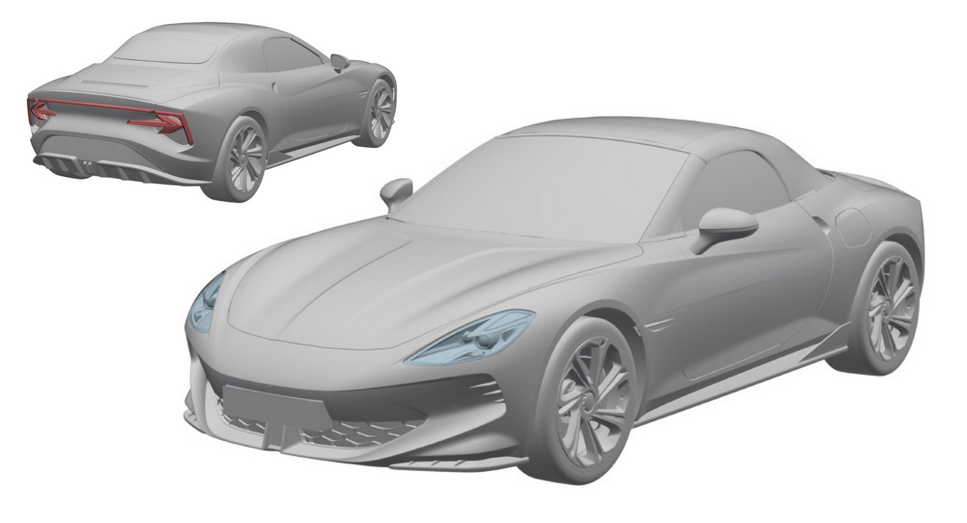 SAIC MG Cyberster production version pattent (main)