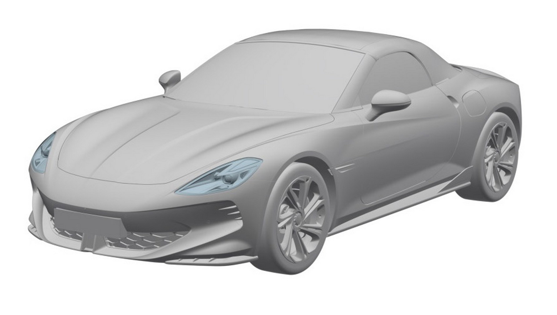 SAIC-MG-Cyberster-production-version-pattent