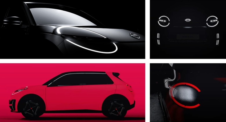 Nissan EV Supermini teaser main
