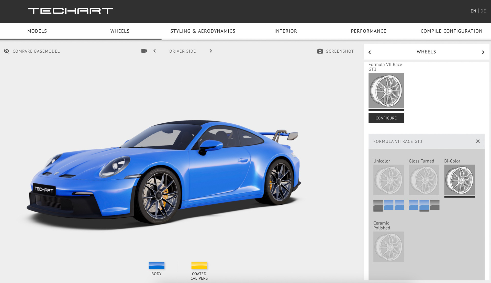 Techart configurator 00001