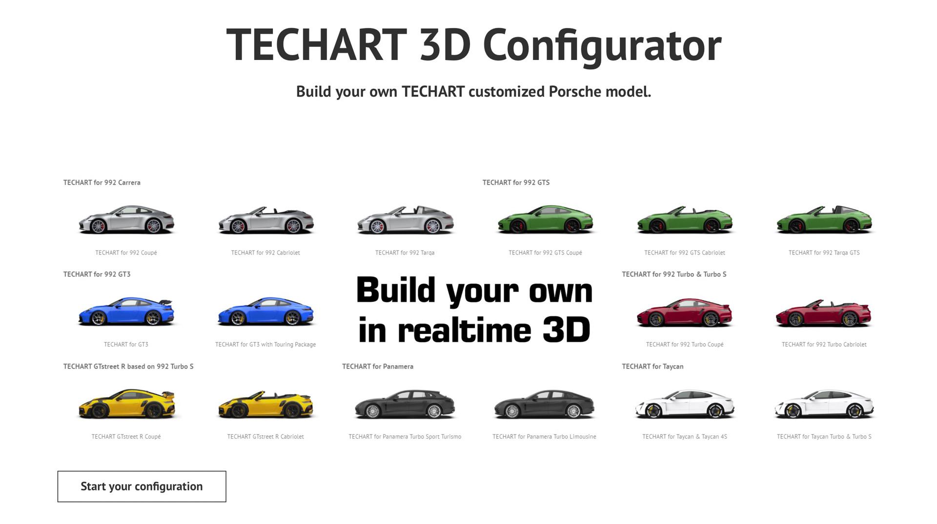Techart configurator 00002