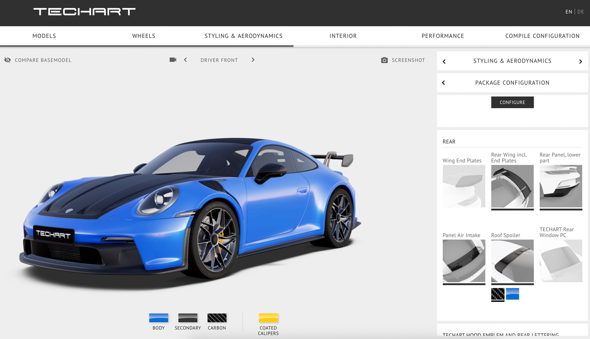 Techart configurator 00003