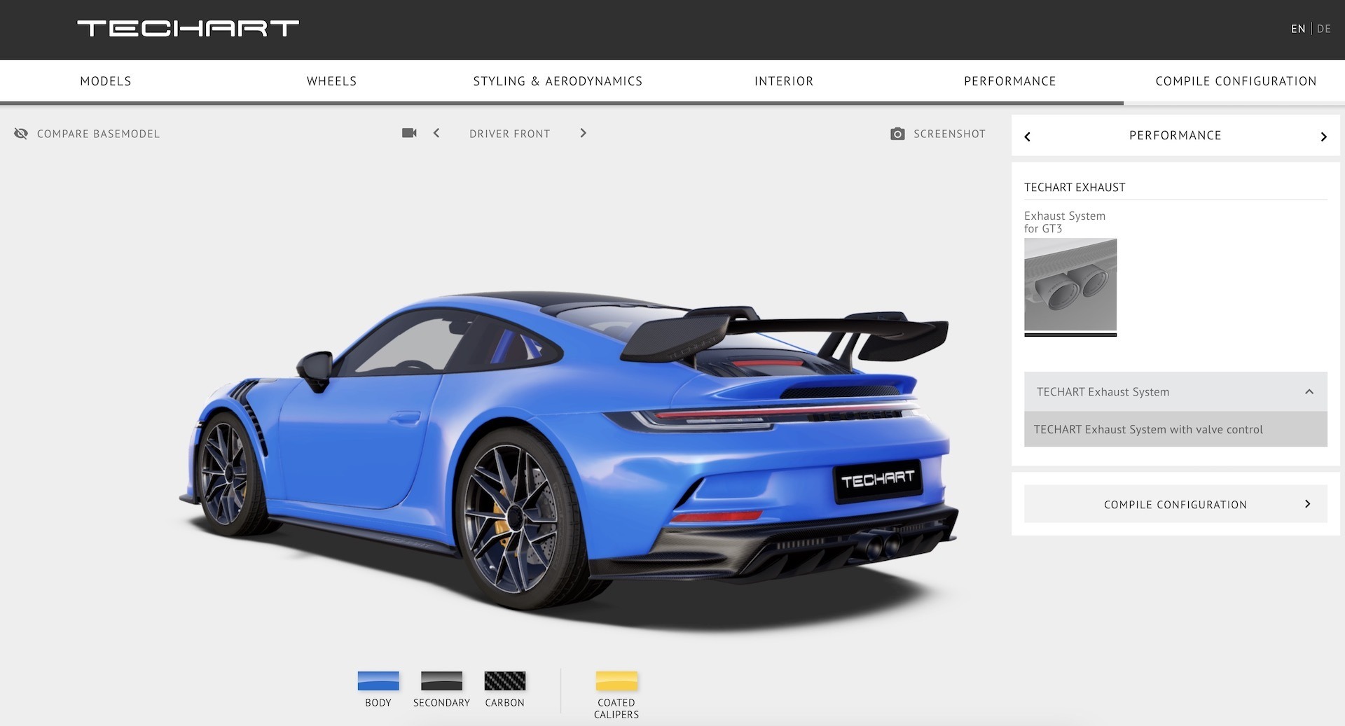 Techart configurator 02000