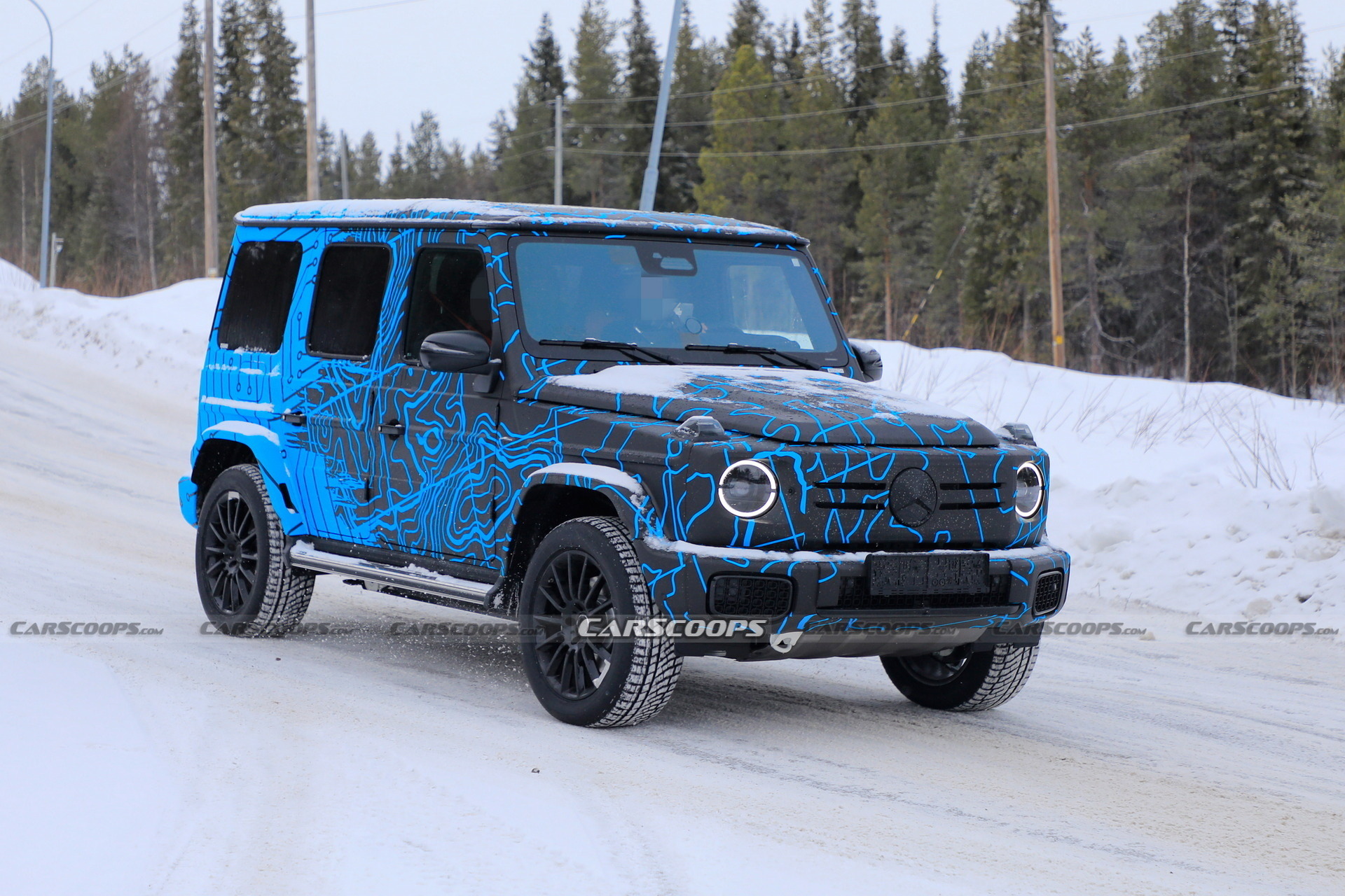 2024 Mercedes EQG Spy Shots 13