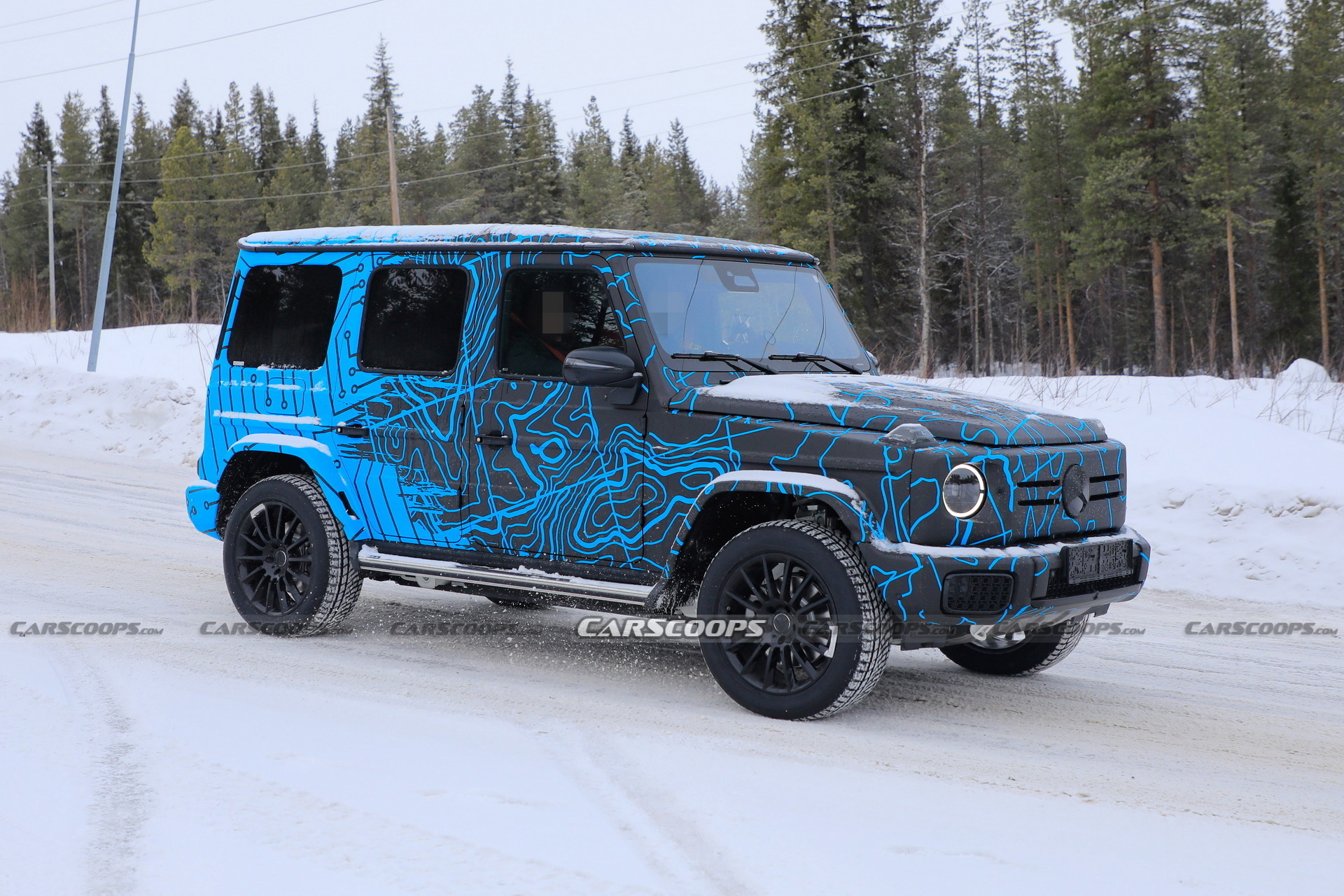 2024 Mercedes EQG Spy Shots 14