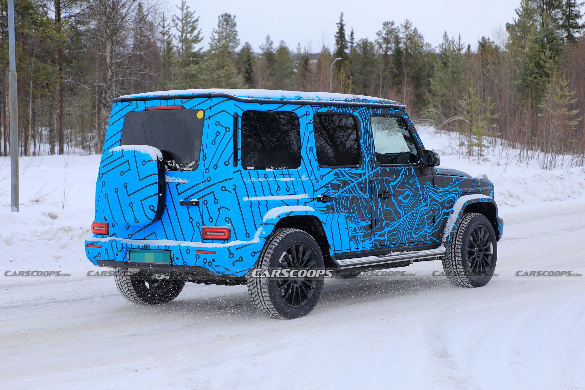 2024 Mercedes EQG Spy Shots 17