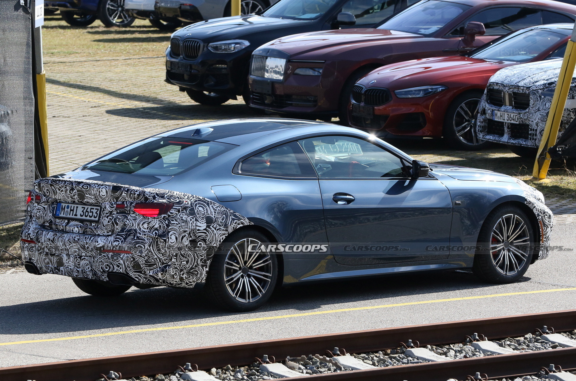 BMW M440i Coupe Facelift Scoop (18)