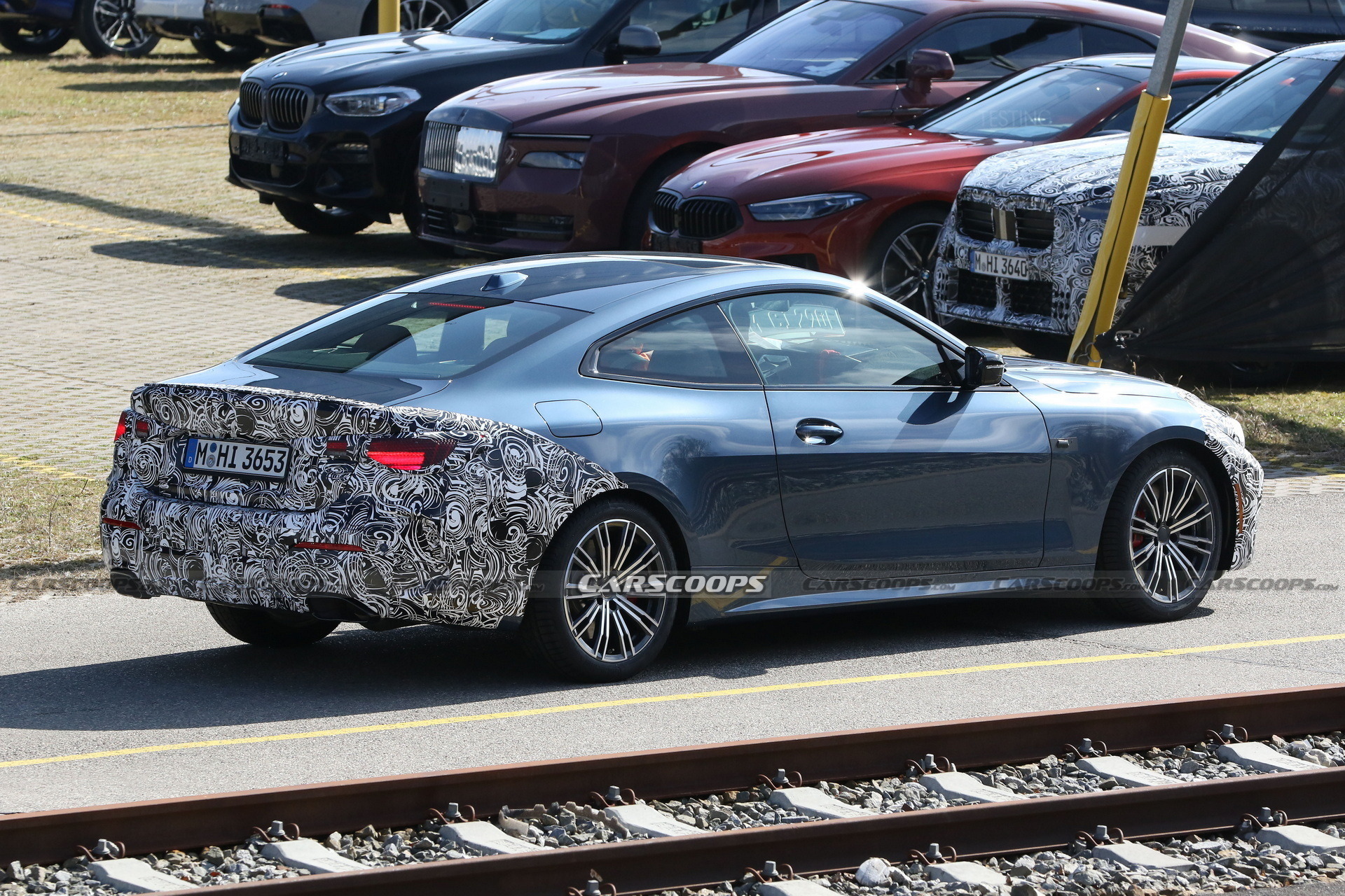 BMW M440i Coupe Facelift Scoop (19)