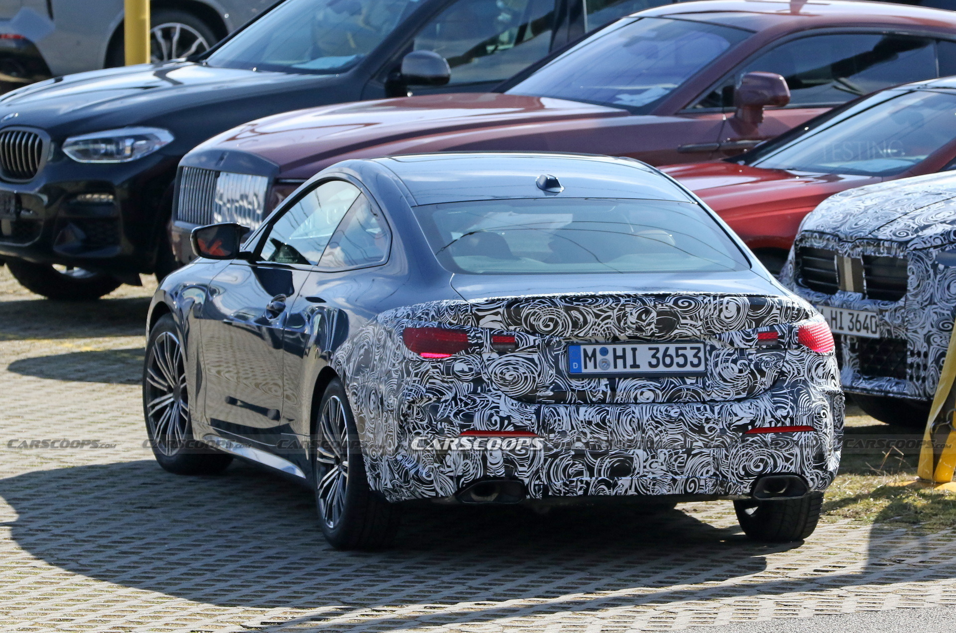 BMW M440i Coupe Facelift Scoop (22)