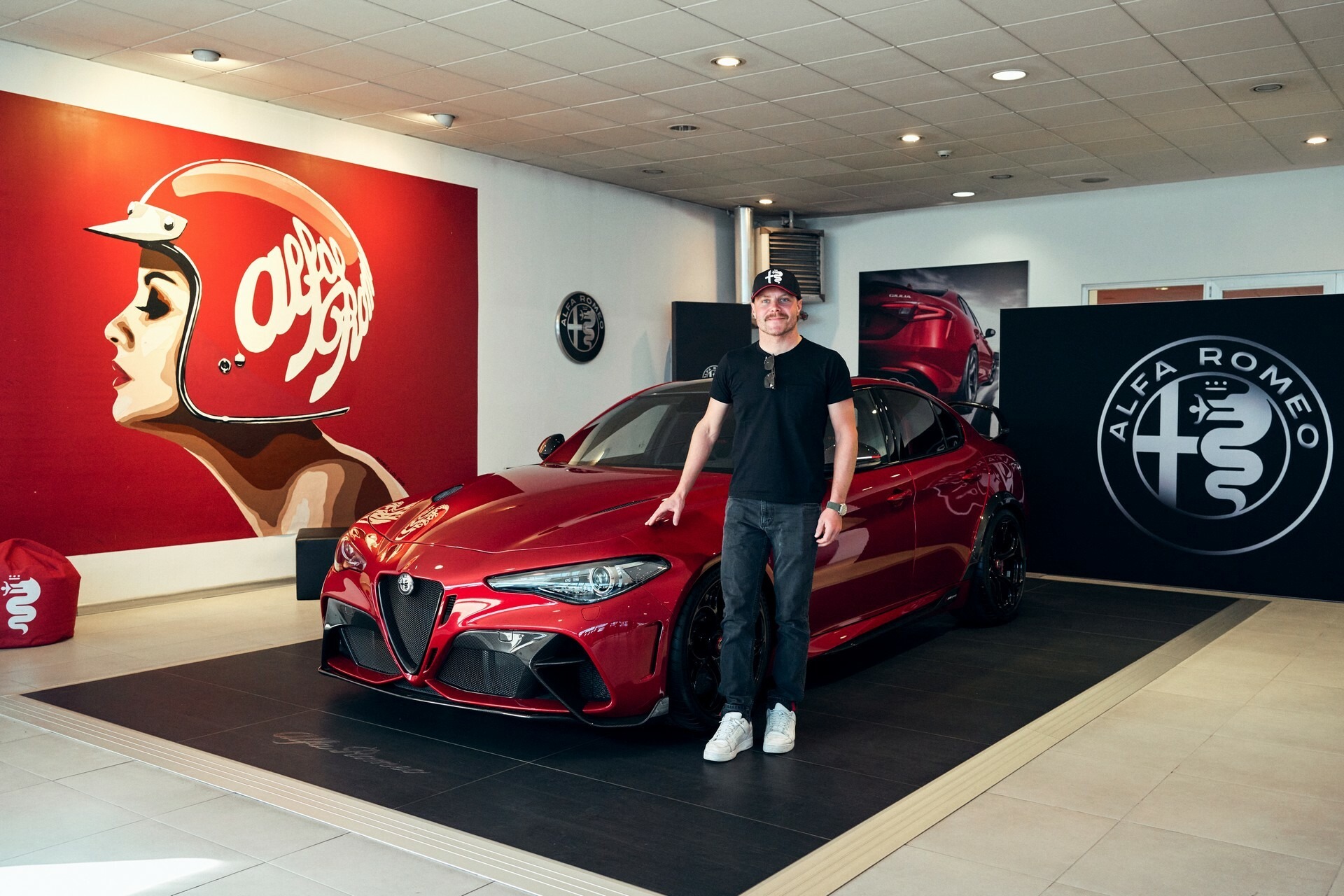 Valtteri Bottas Alfa Romeo Giulia GTAm - 1