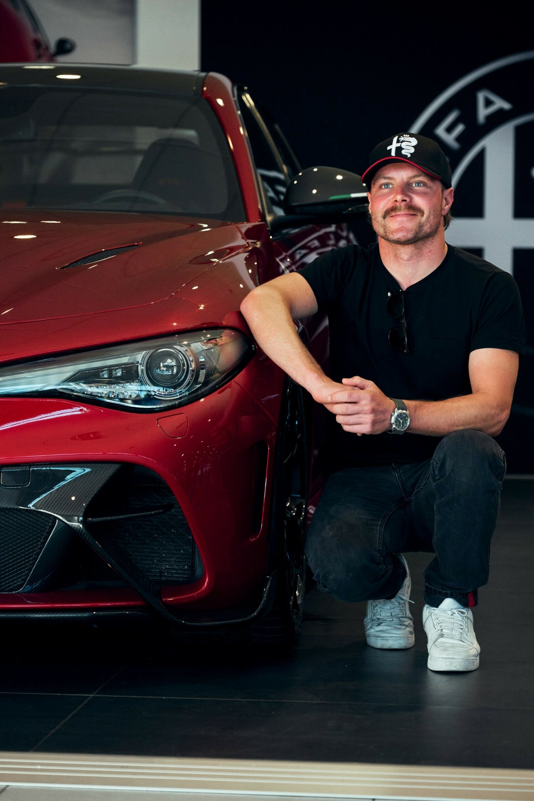 Valtteri Bottas Alfa Romeo Giulia GTAm - 5