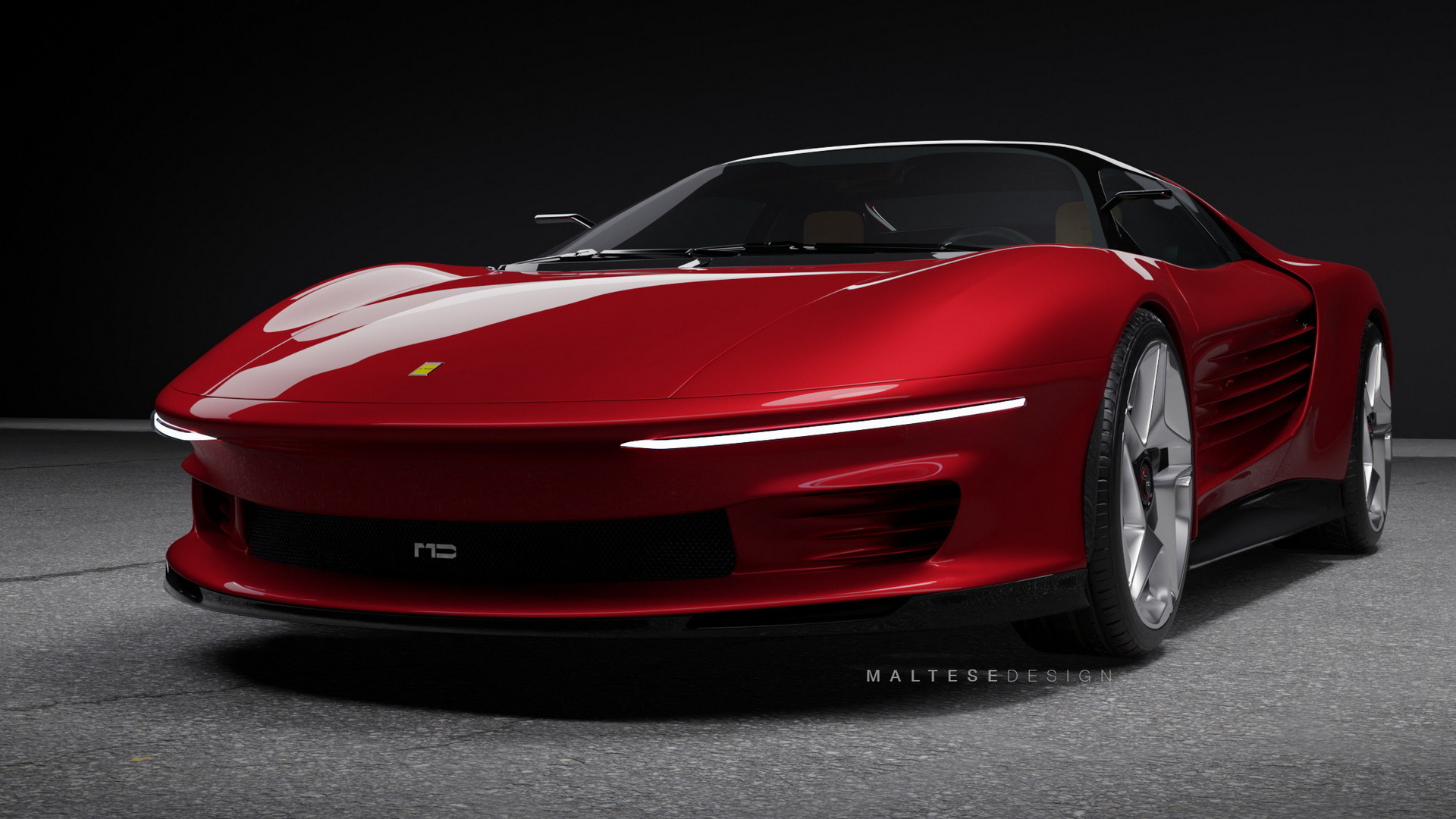 Ferrari Testarossa Hommage By Maltese Design (1)