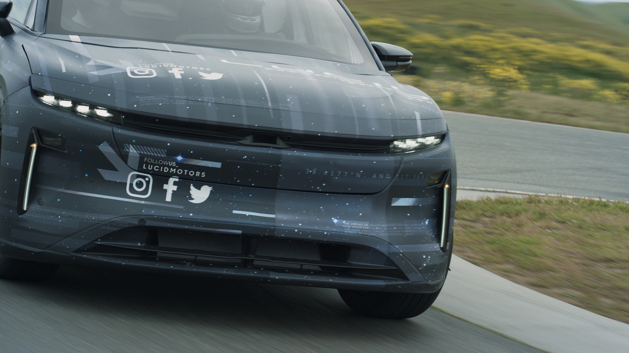 2024 Lucid Gravity testing 1