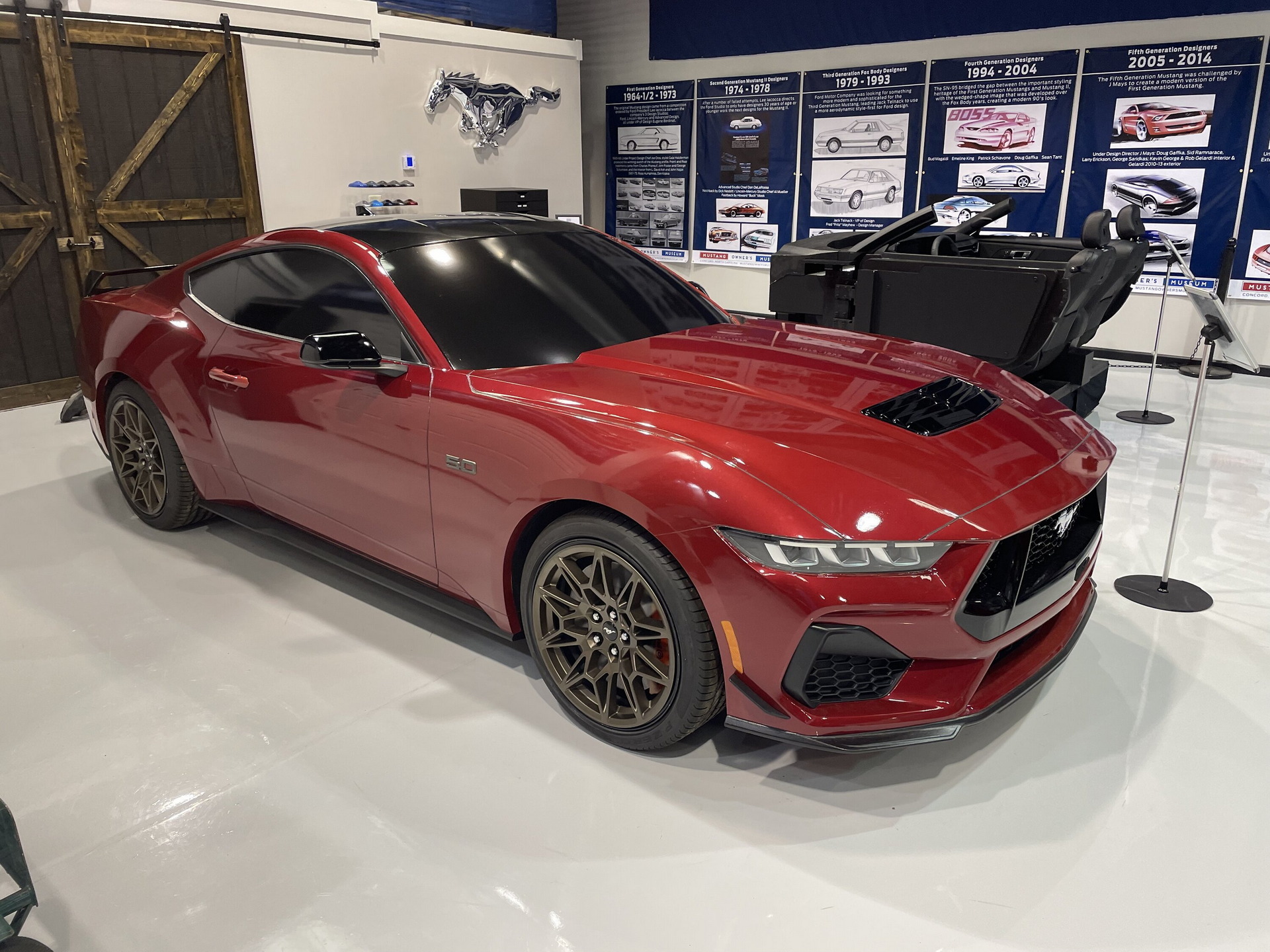 S650 Ford Mustang Clay Model 2