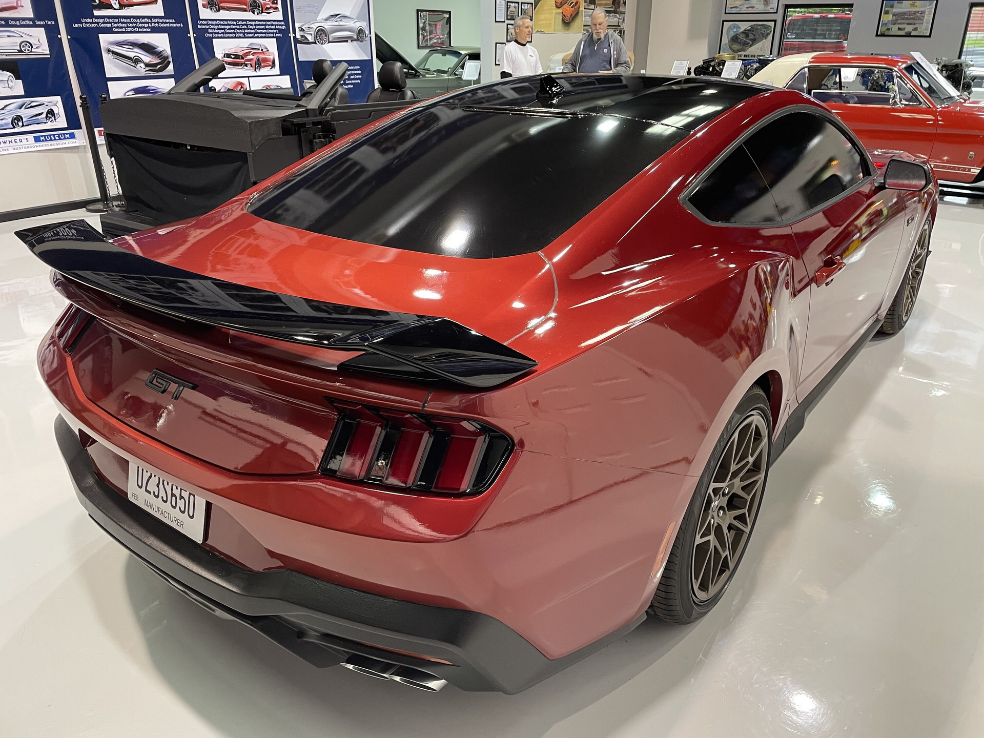 S650 Ford Mustang Clay Model 6
