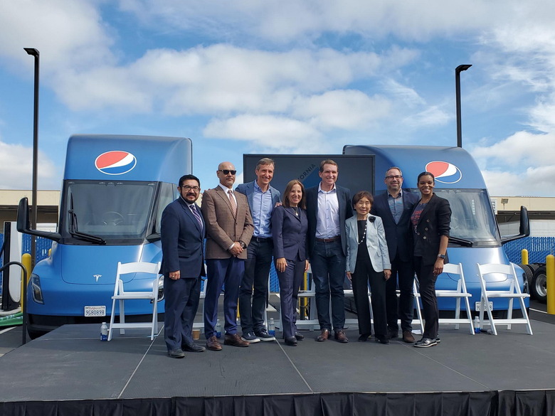 2023 Tesla Semi PepsiCo 2