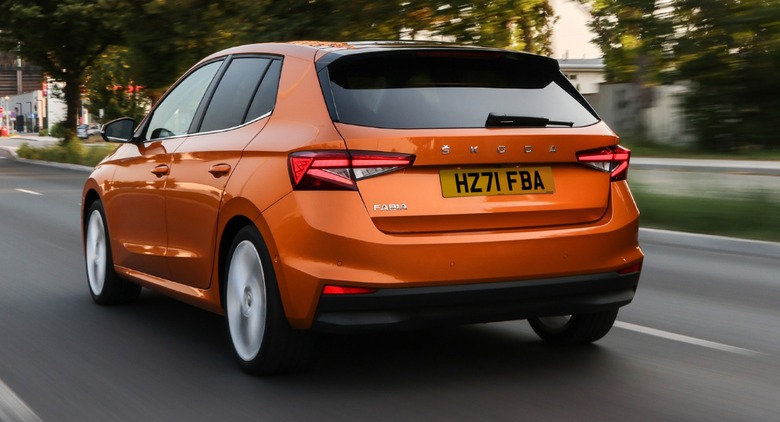 Skoda Fabia UK launch (rear)