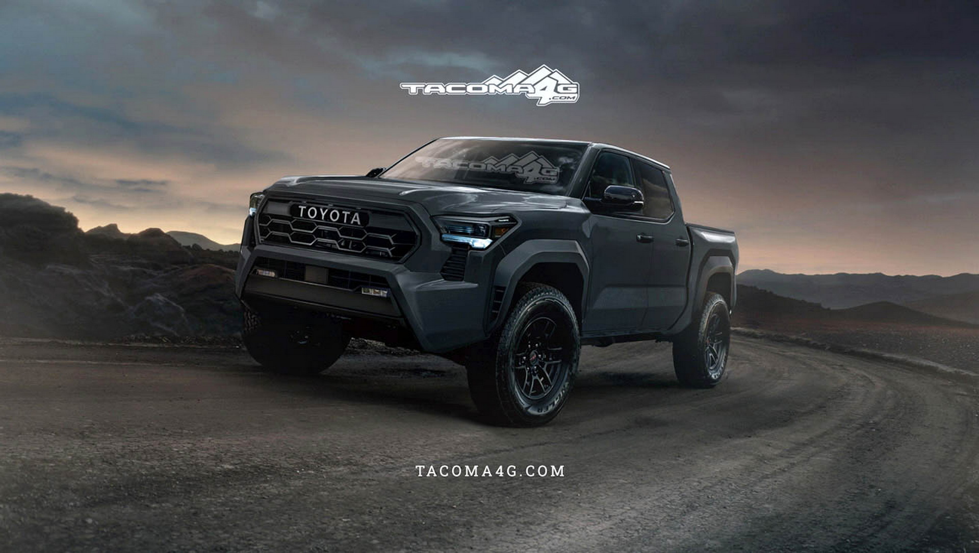 2024 Toyota Tacoma Trailhunter Rendering 1