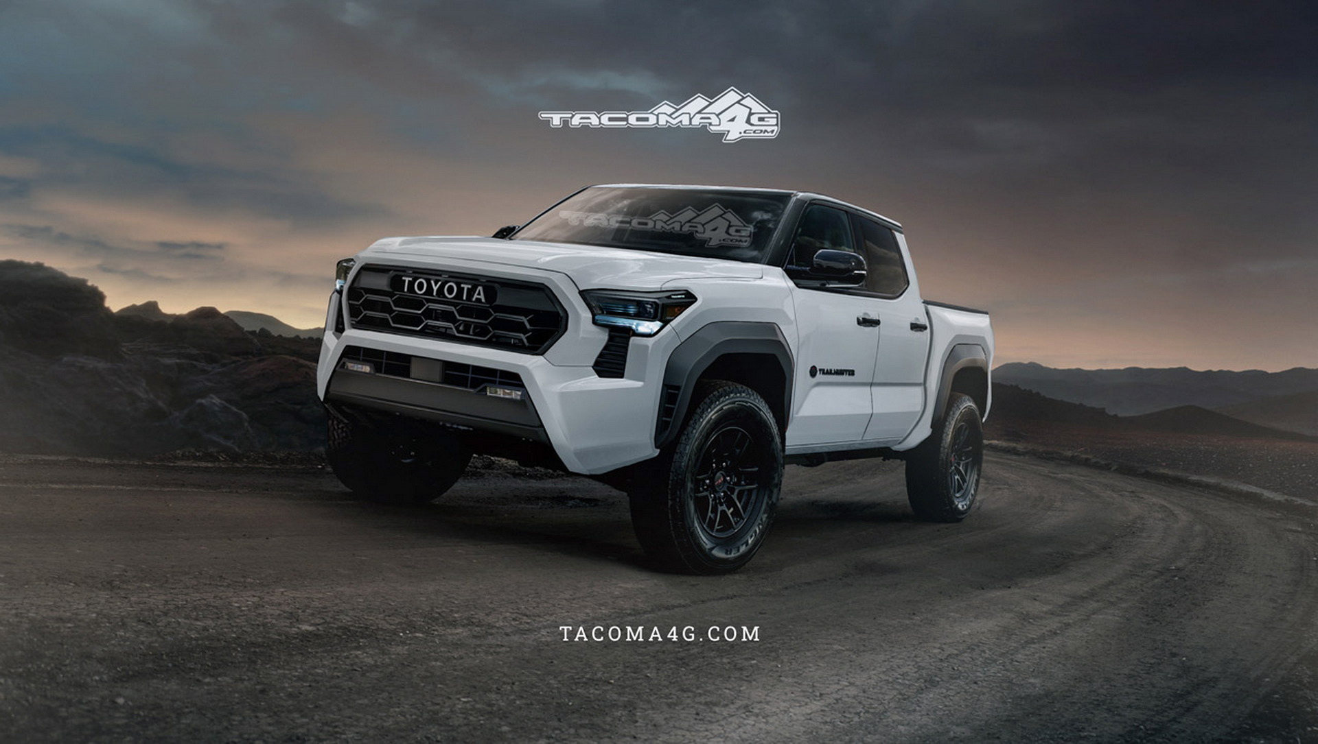 2024 Toyota Tacoma Trailhunter Rendering 11