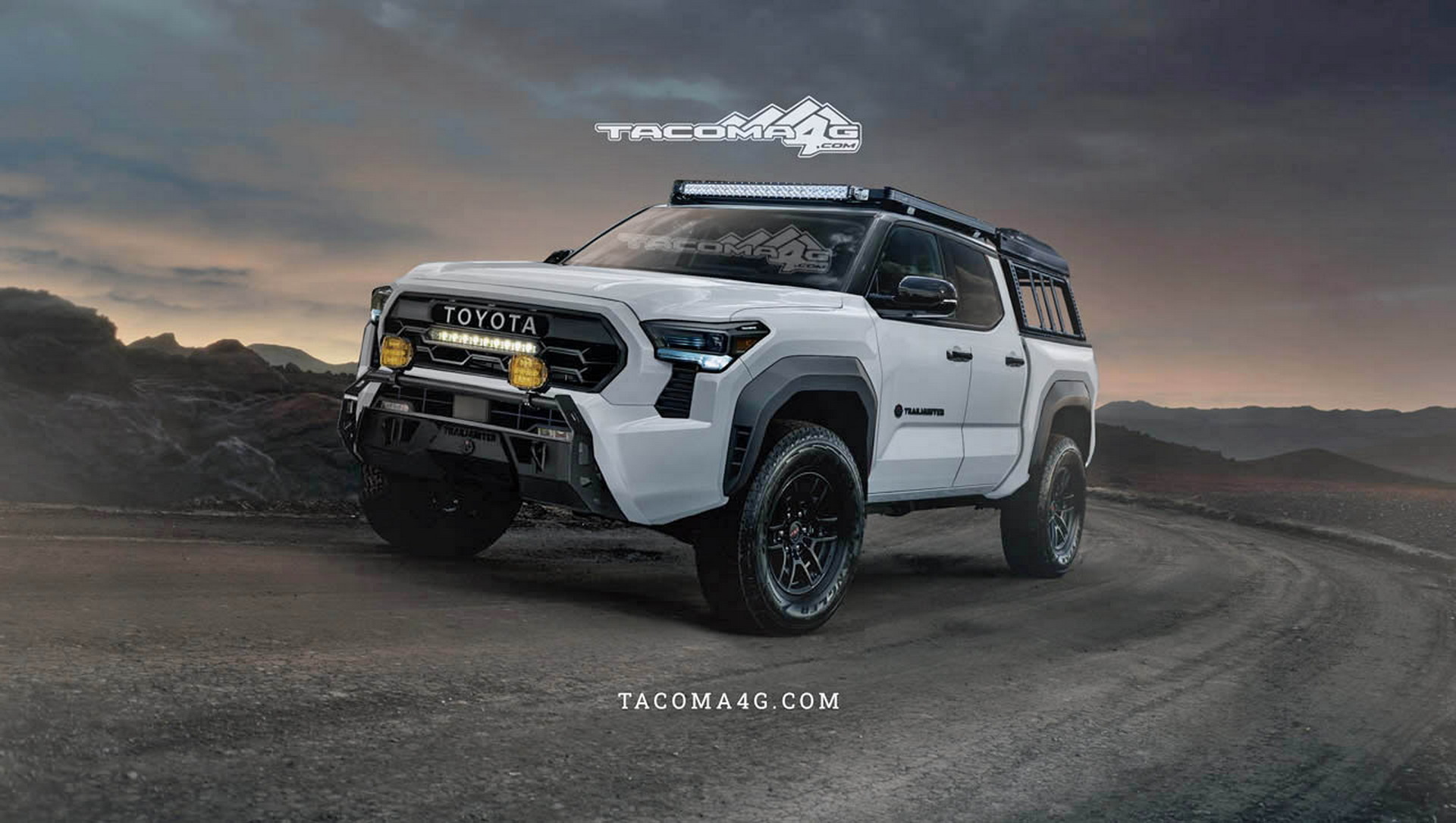 2024 Toyota Tacoma Trailhunter Rendering 12
