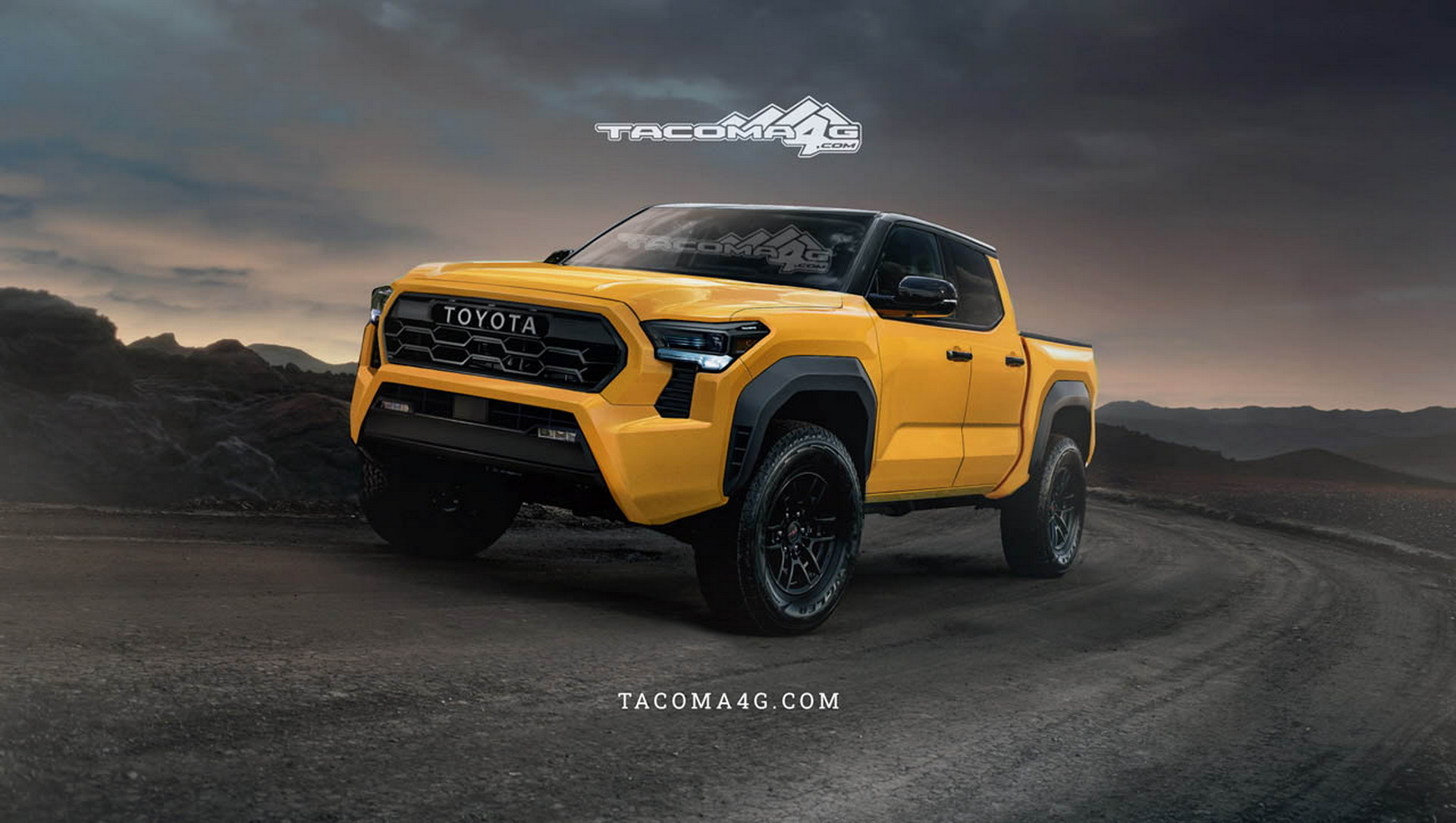 2024 Toyota Tacoma Trailhunter Rendering 14