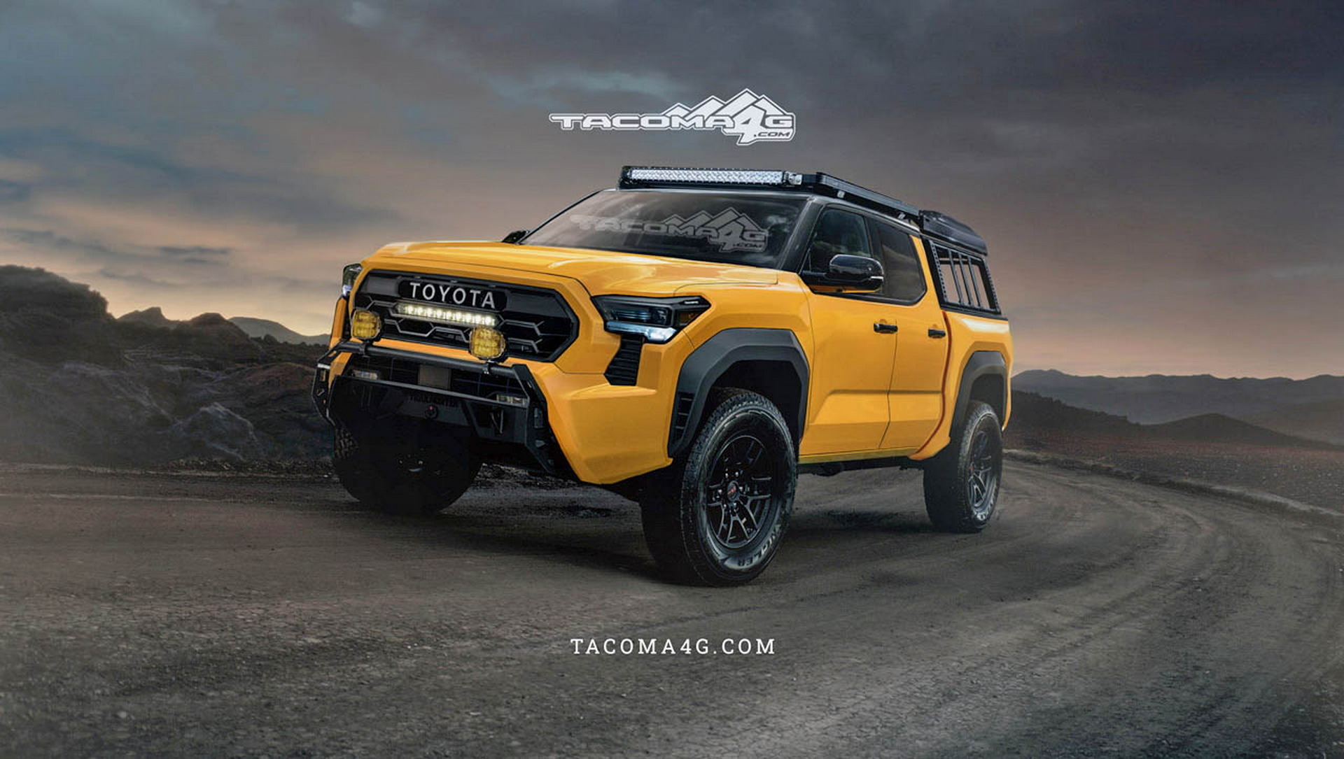 2024 Toyota Tacoma Trailhunter Rendering 15