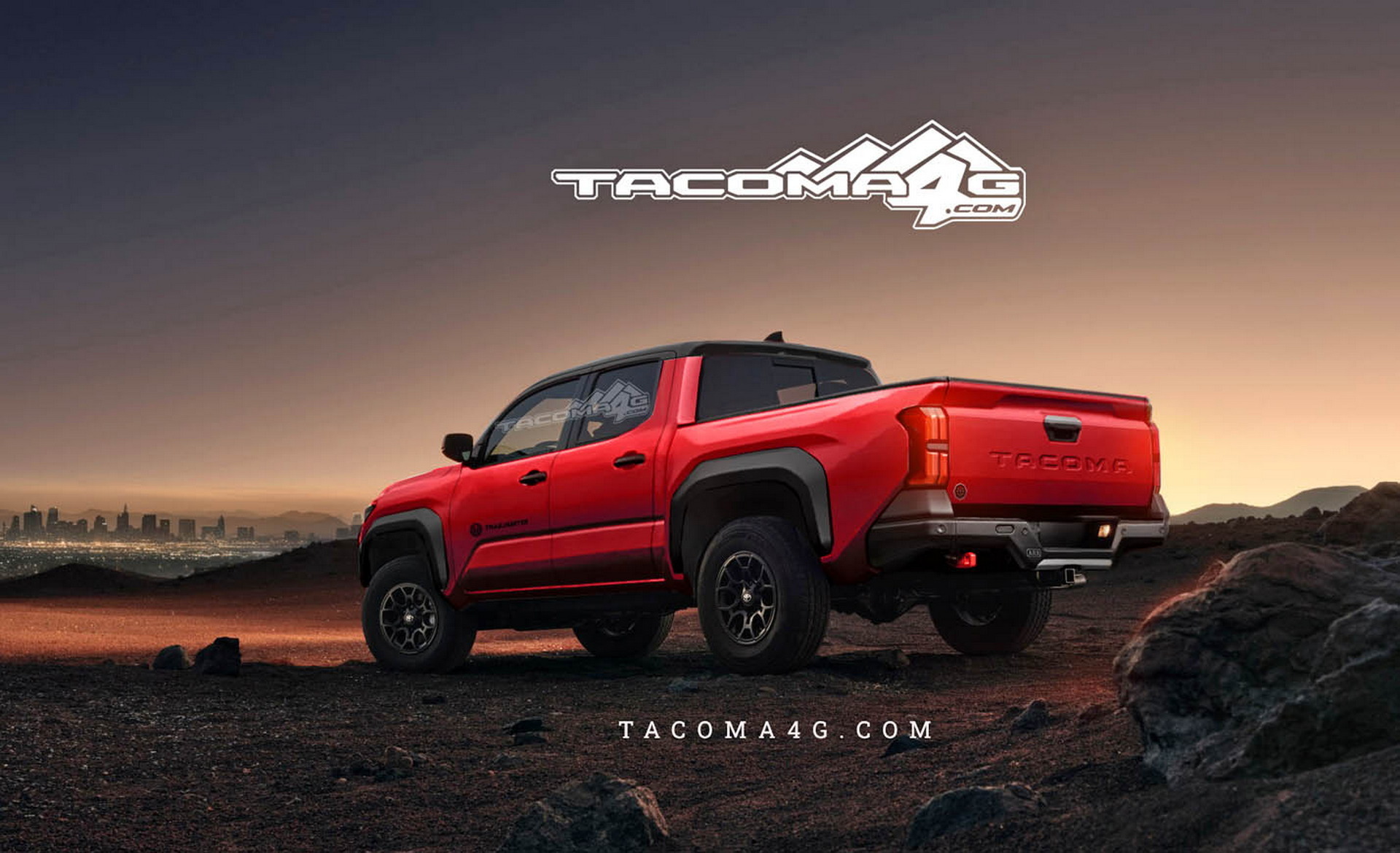 2024 Toyota Tacoma Trailhunter Rendering 17