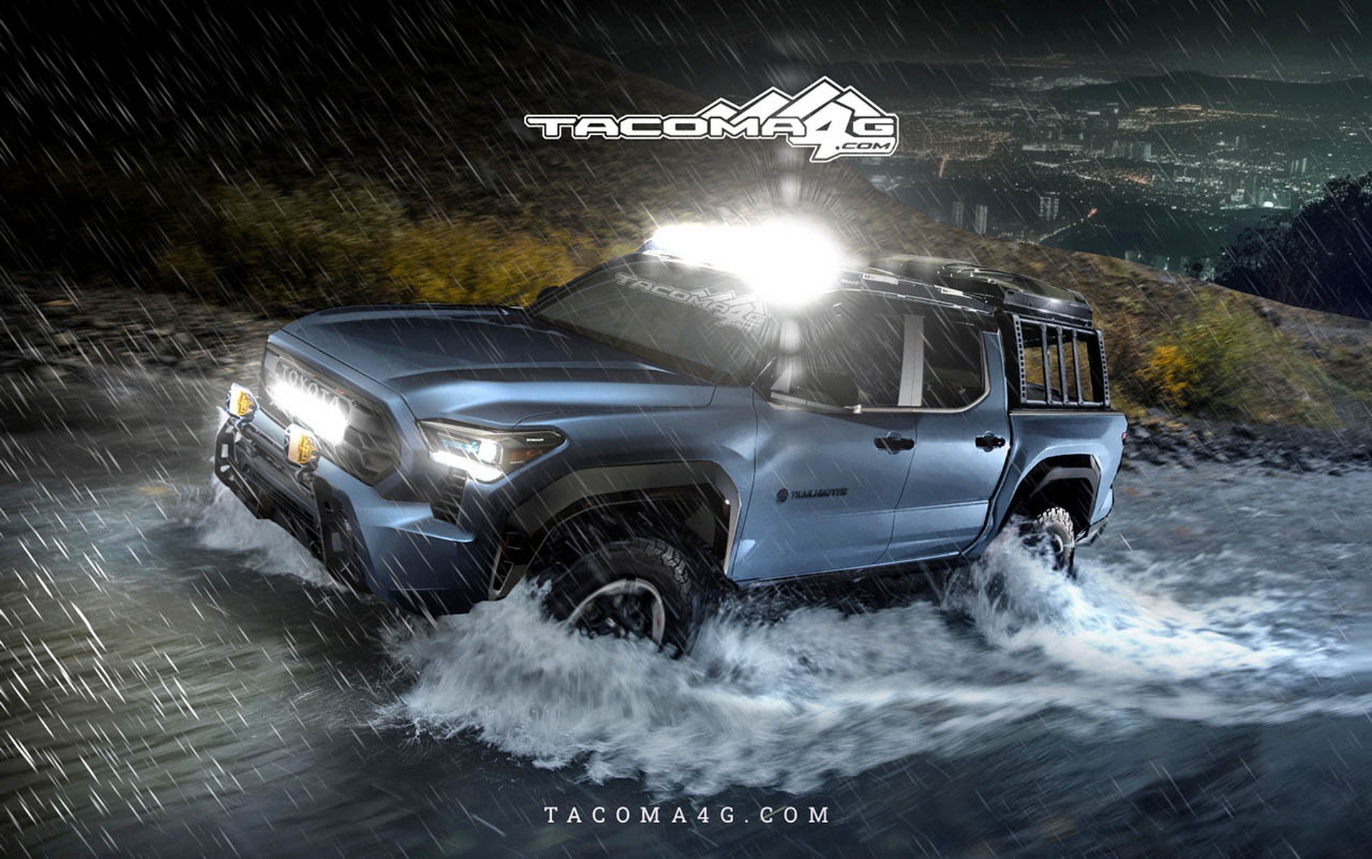 2024 Toyota Tacoma Trailhunter Rendering 18