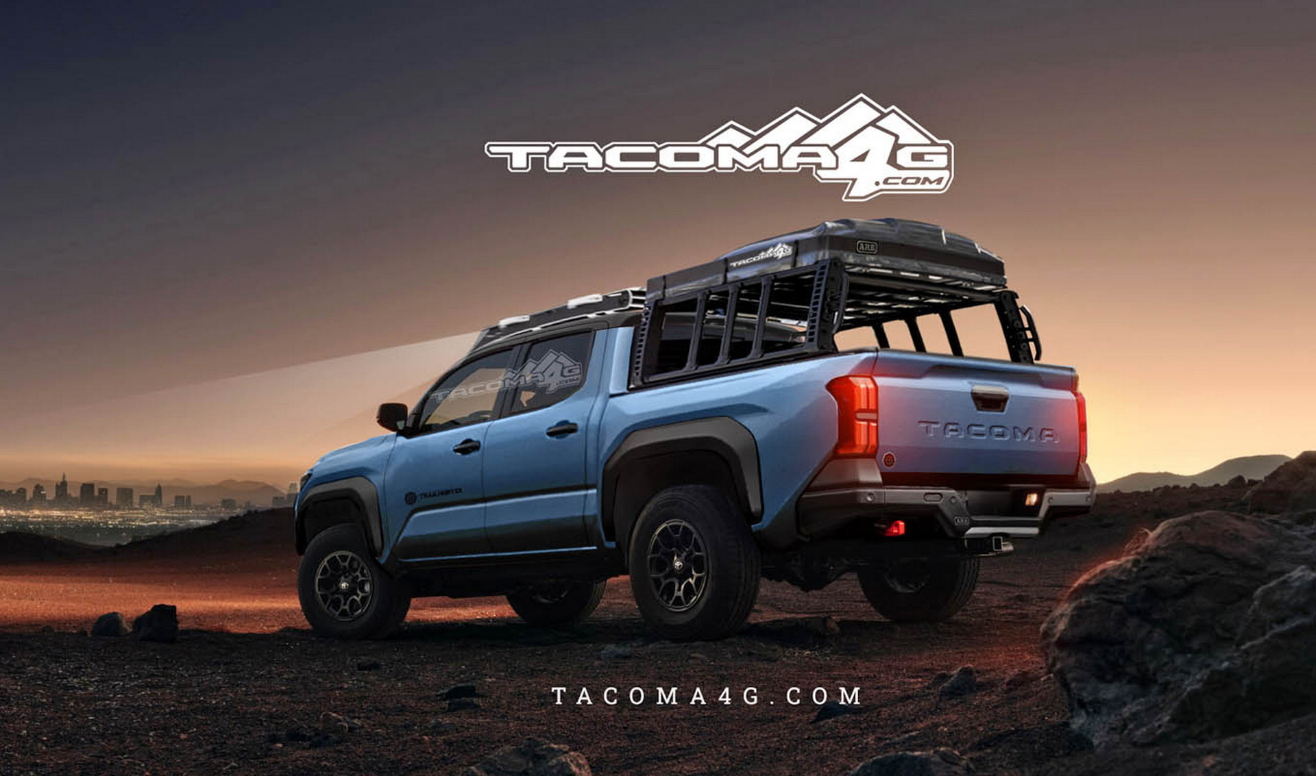 2024 Toyota Tacoma Trailhunter Rendering 19