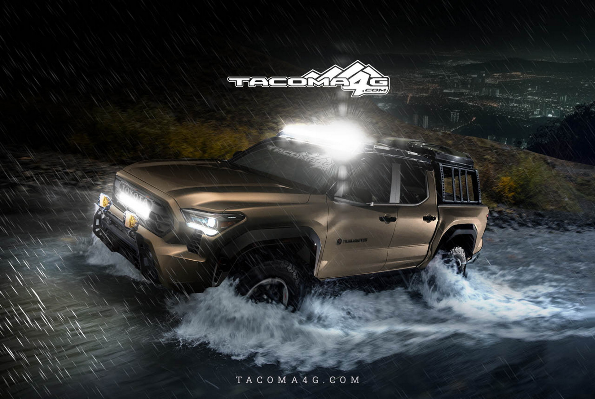 2024 Toyota Tacoma Trailhunter Rendering 20